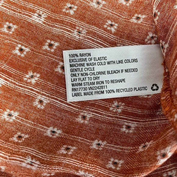 Universal Thread Terracotta Blouse, Size XS - Picture 4 of 7